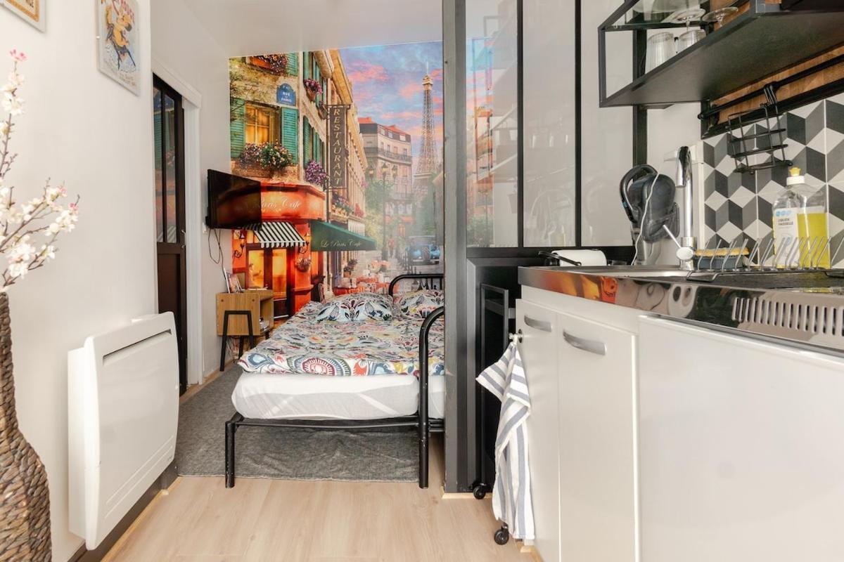 Studio Paris - Metro 7 Cadet - Quartier Faubourg-Montmartre Eksteriør bilde