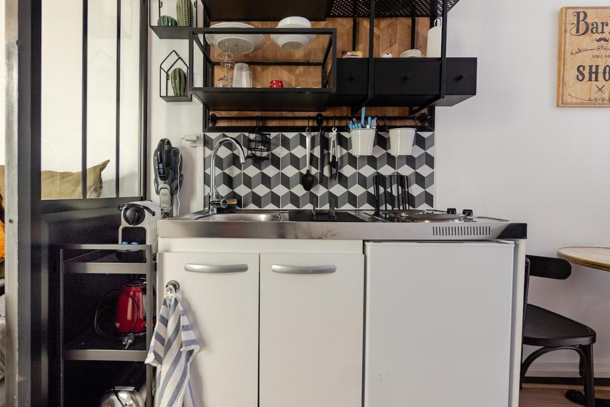 Studio Paris - Metro 7 Cadet - Quartier Faubourg-Montmartre Eksteriør bilde